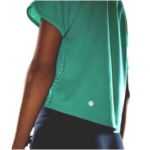 Lululemon Fast and Free Race Length T-Shirt - Kelly Green See Measurement Size